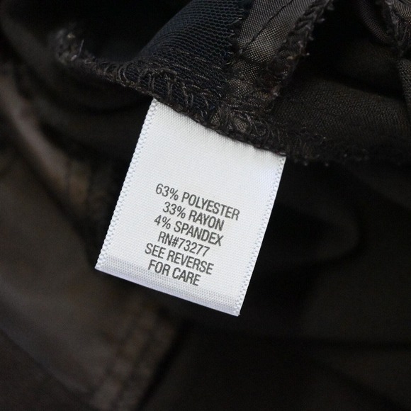 Dana Buckman 12 Brown Wide Leg Stretch Dress Pants‎ - Picture 4 of 7